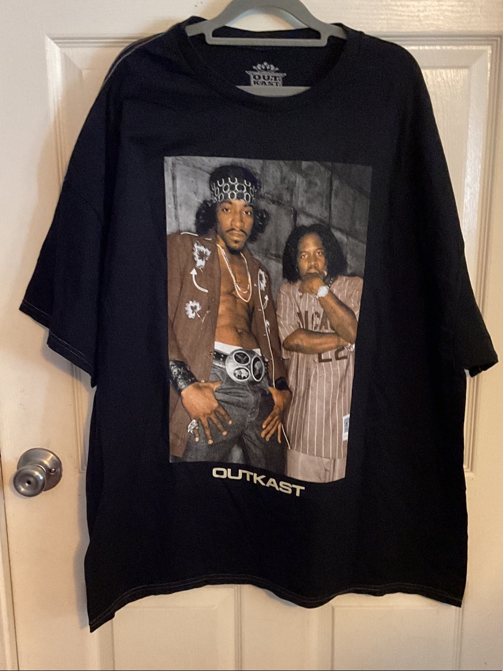 OutKast Black Short Sleeve Graphic Band Tee